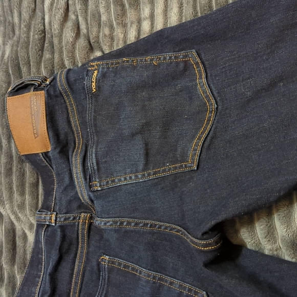 Men's 28 Volcom Straight Leg Jean Dark Blue - Picture 3 of 3